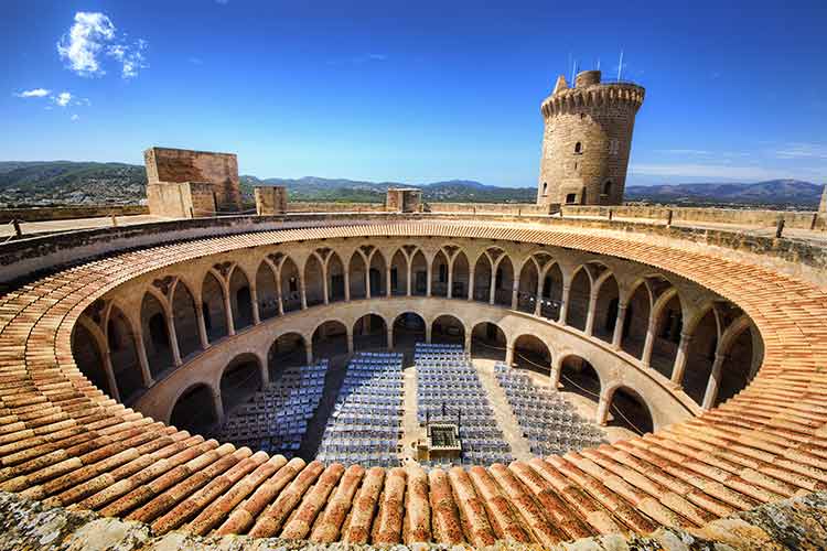 E-bike huren Mallorca - Castell de Bellver