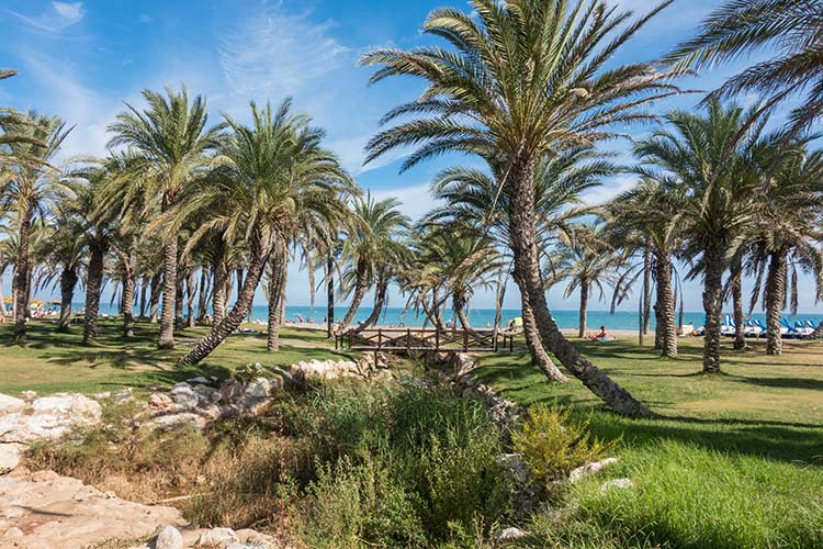 La Carihuela, Torremolinos: strand