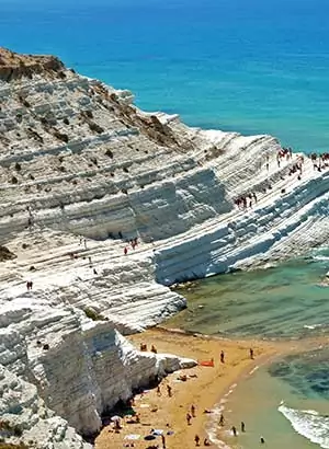 Mooiste stranden Sicilië: Scala dei Turchi