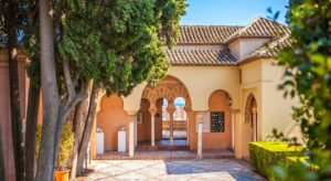 Alcazaba in Málaga, een Moors paradepaardje