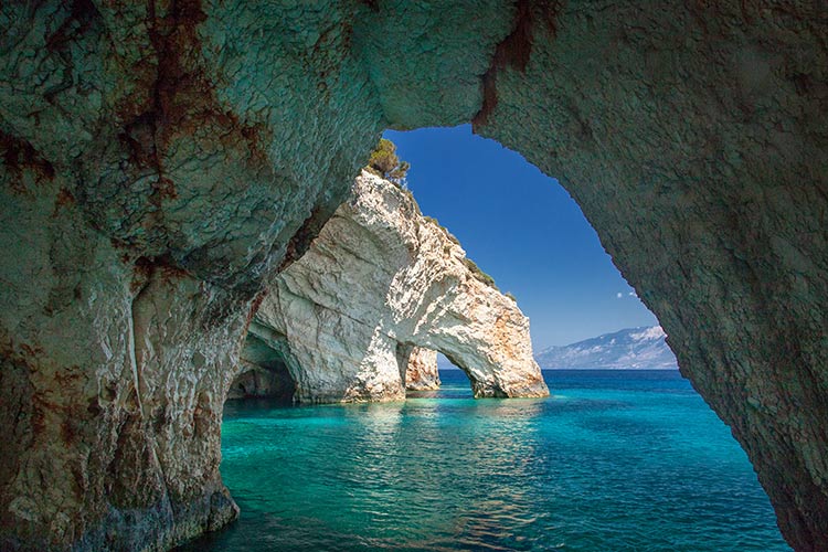Bezienswaardigheden Zakynthos: Blue Caves