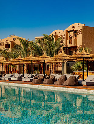 Doen in El Gouna, Egypte: hotel Cook's Club El Gouna