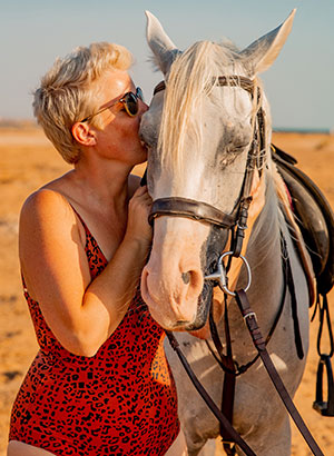 Doen in El Gouna, Egypte: paardrijden