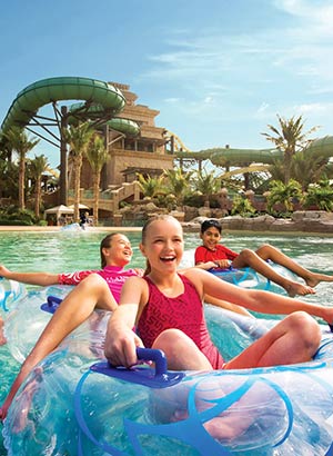 Dubai met kinderen: waterparken