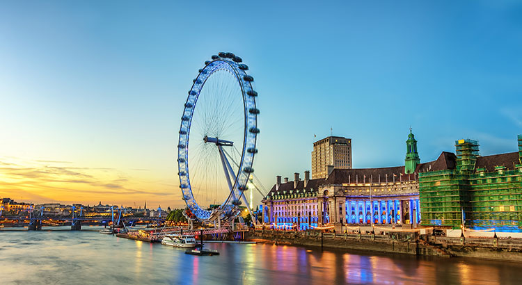 London Eye, het niet te missen reuzenrad van Londen