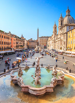 Mooiste pleinen Rome: Piazza Navona