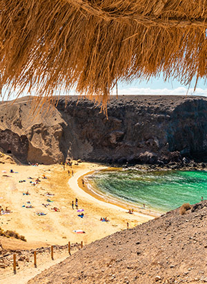 Mooiste stranden Lanzarote: Papagayo Beach