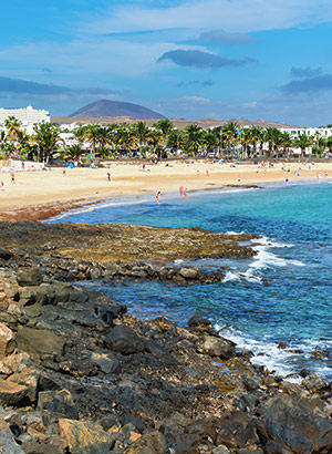 Mooiste stranden Lanzarote: Playa Las Chucharas
