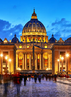 Vaticaanstad Rome, Sint-Pietersbasiliek 