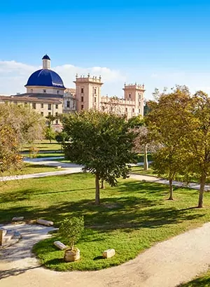 Valencia in oktober - Turia