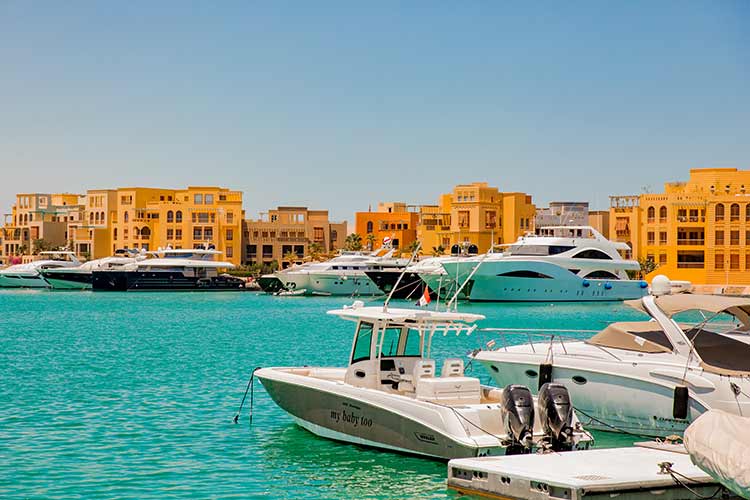 Wat te doen El Gouna, jachthaven
