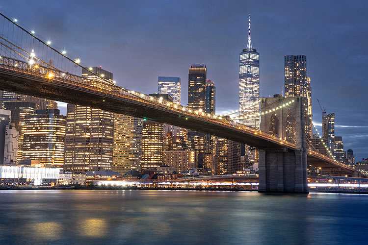 The Empire State Building New York: Brooklyn Bridge