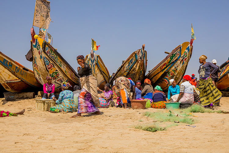 Excursie Zuid-Gambia: Sanyang Beach