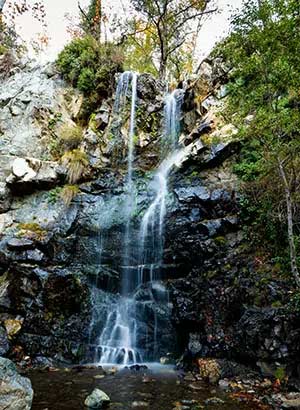 Waterval Troodosgebergte, Cyprus