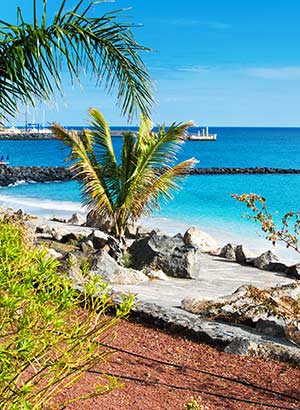 Leukste badplaatsen Lanzarote: Playa Blanca