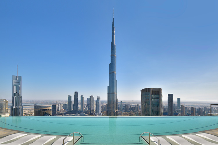 Downtown Dubai, Address Sky View