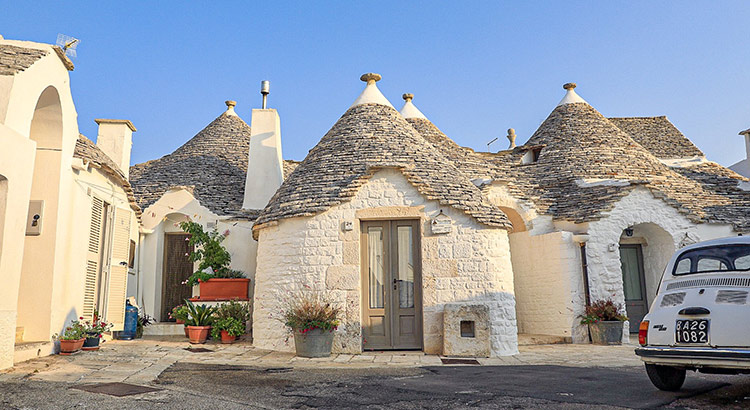 Drukte vermijden Alberobello