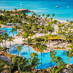 Mooiste stranden Aruba: Palm Beach, Hilton Aruba Caribbean Resort & Casino