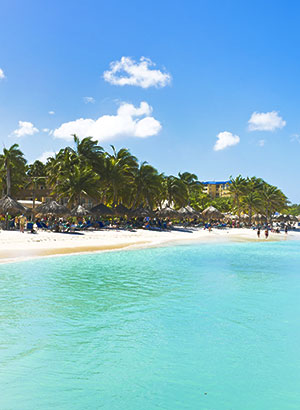 Mooiste stranden Aruba: Palm Beach