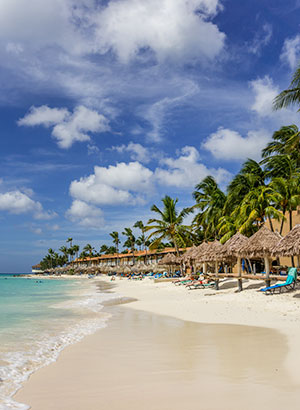 Mooiste stranden Aruba: Druif Beach