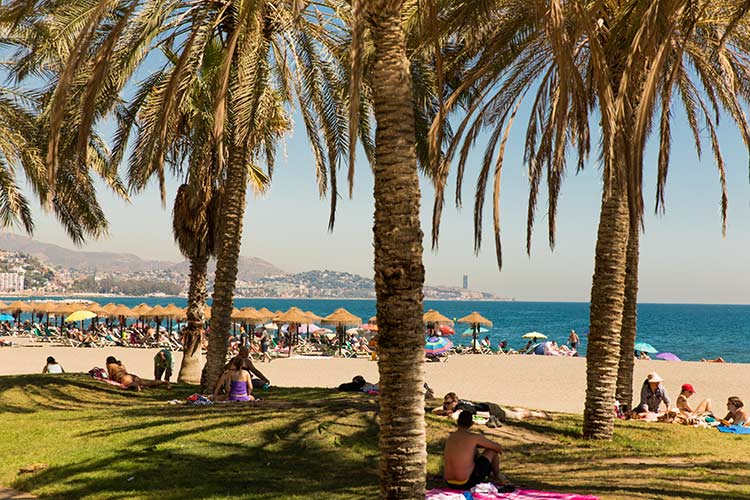 Wat te doen in Málaga: strand