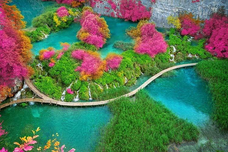 Krka Nationaal park Kroatië: wandelpaden
