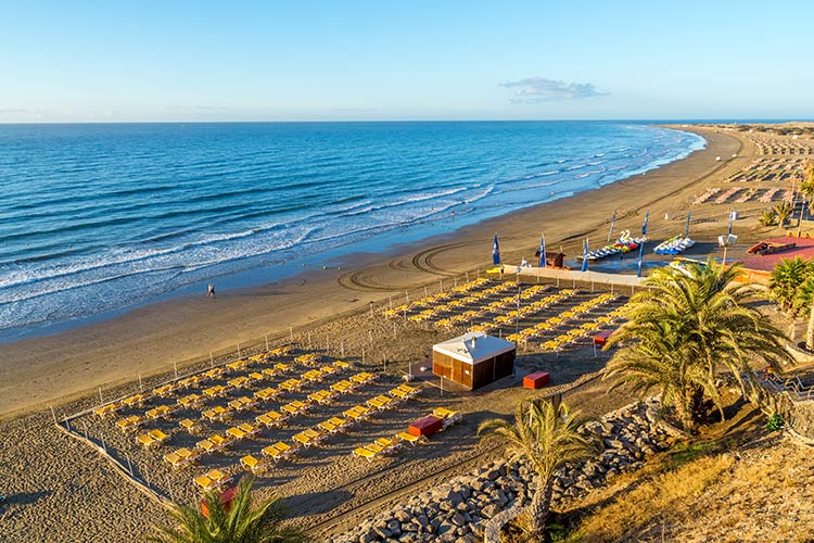 Wat te doen in Playa del Inglés: strand