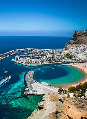 Zon in december: Gran Canaria
