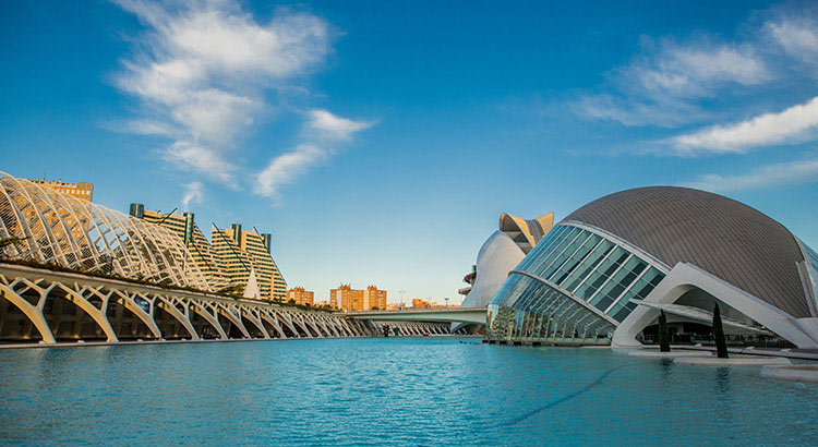 Ciudad de las Artes y Ciencias, een architectonisch hoogstandje in Valencia