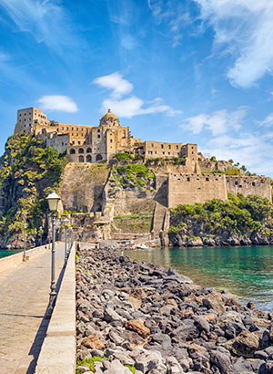 Alles over Ischia, kasteel