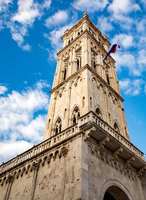 Trogir, UNESCO werelderfgoed Kroatië: kathedraal