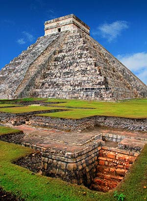 Chichén Itzá, Mexico: tempel van Kukulcán