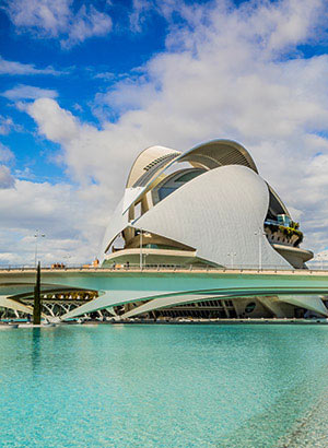 Ciudad de las Artes y Ciencias, Valencia; Palau de les Arts Reina Sofia