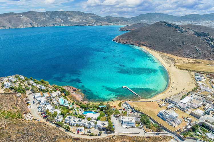 Mooiste stranden Mykonos: Panormos Beach