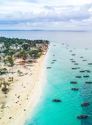 Mooiste stranden Zanzibar: Nungwi Beach