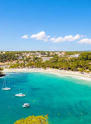 Menorca met kinderen: Cala Galdana