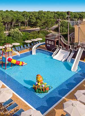 Menorca met kinderen: Zafiro Hotel