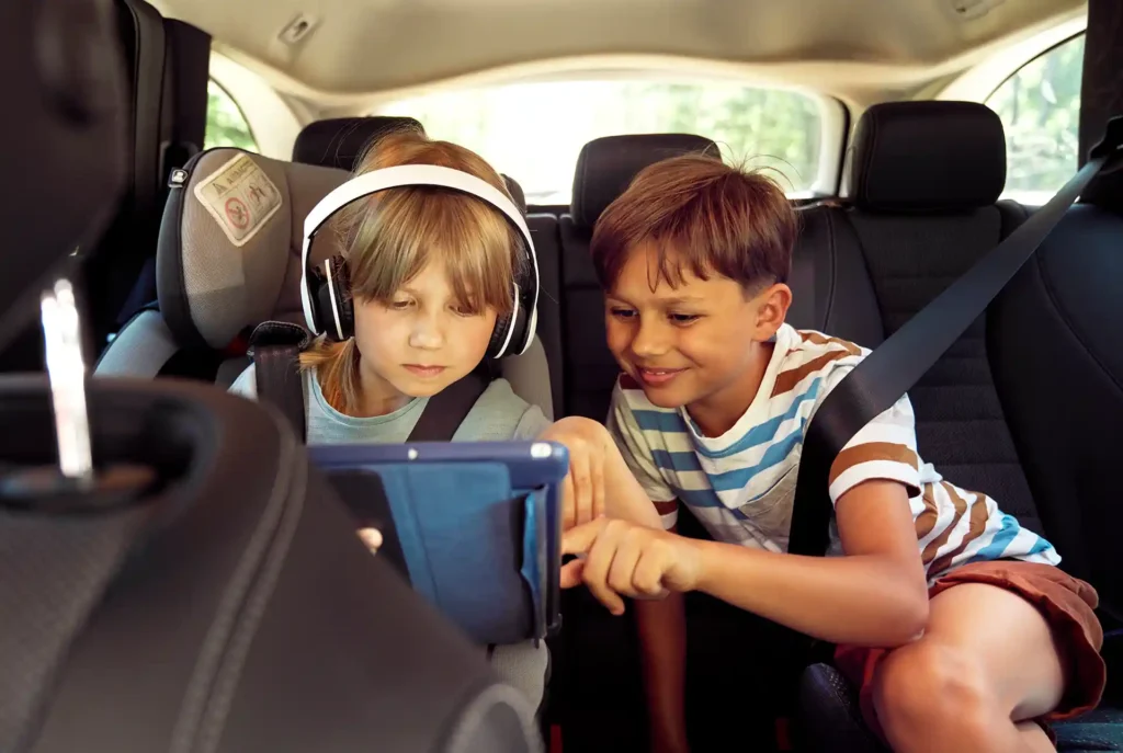 Tips lange autorit vakantie, kinderen