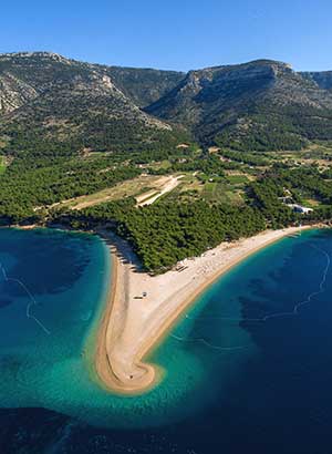 Zlatni Rat, mooiste strand van Kroatië