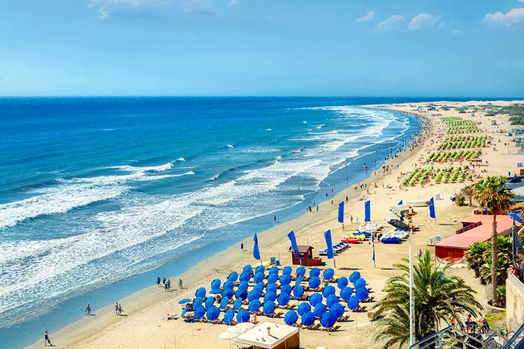 Badplaatsen Gran Canaria - Playa del Inglés