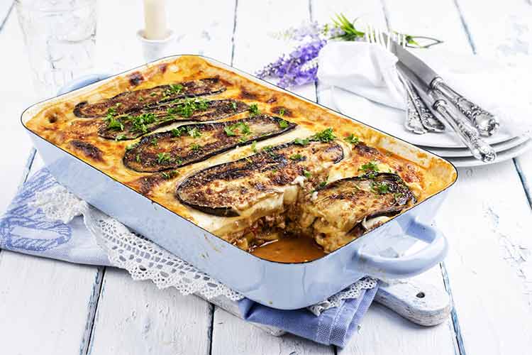 Griekse keuken specialiteiten - Moussaka