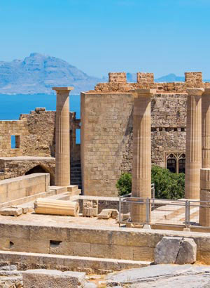 Lindos Rhodos, Akropolis