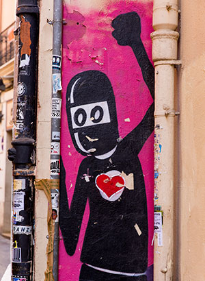 Street art Valencia, El Carmen