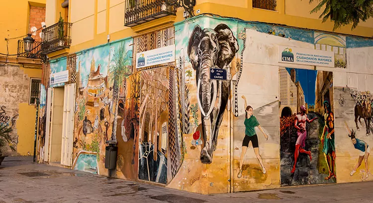 Street art Valencia, El Carmen