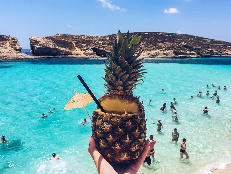 Comino & Blue Lagoon Malta: Ananas