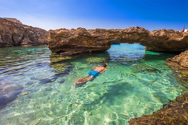 Comino & Blue Lagoon Malta: Snorkelen