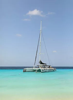 Excursie Klein Curaçao: boot