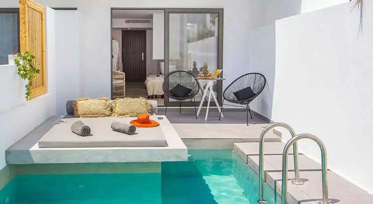 Hotels met privé zwembad