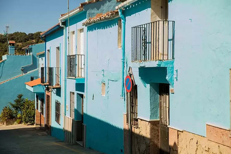 Juzcar Smurfendorp Spanje