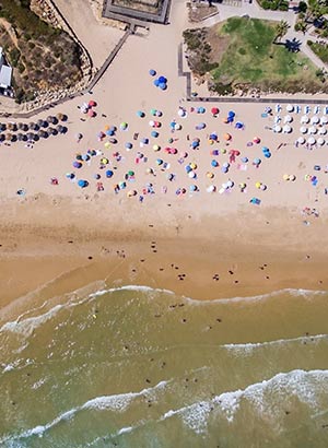 Leukste badplaatsen Algarve: Olhos d'Agua